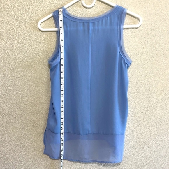 1.State Light Blue Thin Tank Top Size XS - Picture 6 of 9